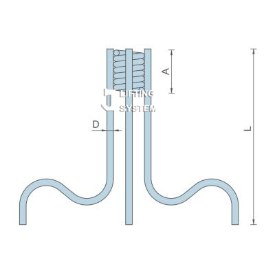 Inserto pickup single coil